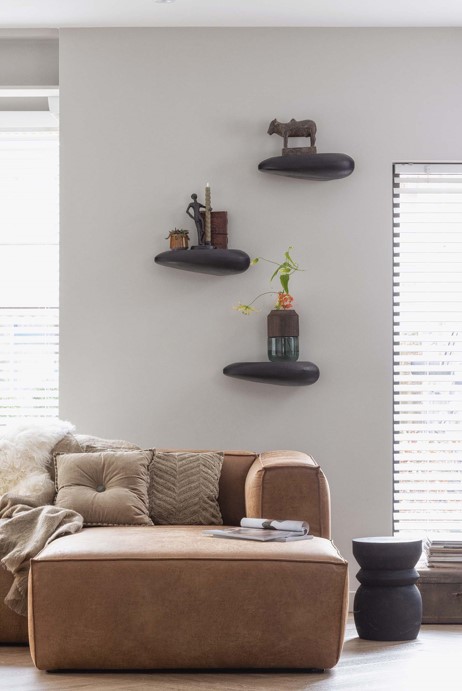 Bank 'Bean' 4-zits - Cognac