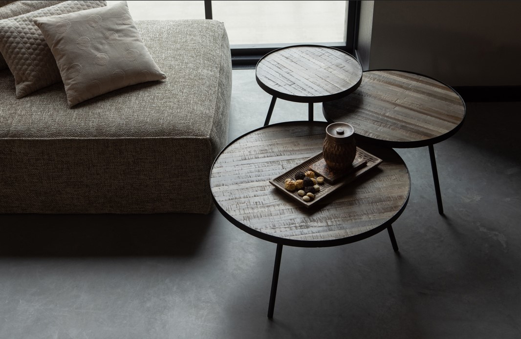 Bank 'Bean' 4-zits - Grijs