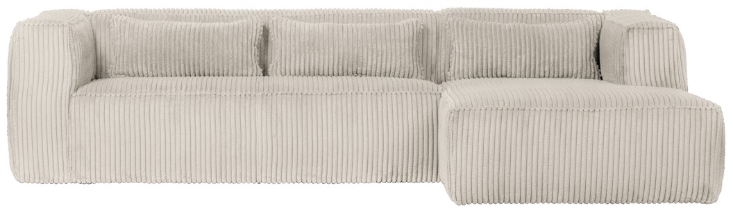 Bank 'Bean' 4-zits - Lichtgrijs/Manchester