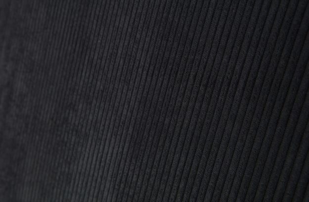 Hoekbank 'Thomas' - Ribbel Donkergrijs