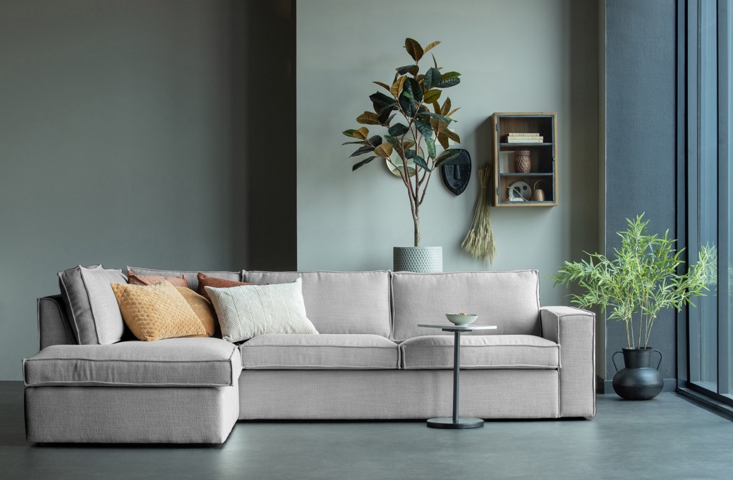 Bank 'Freddie' 4-zits - Grijs