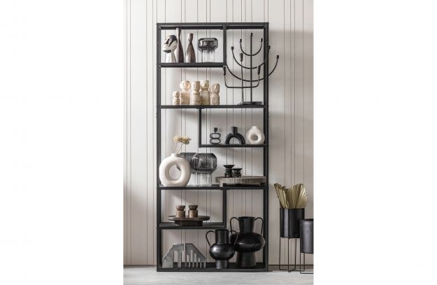 Kaarsenhouder 'Aiden' - Bruin