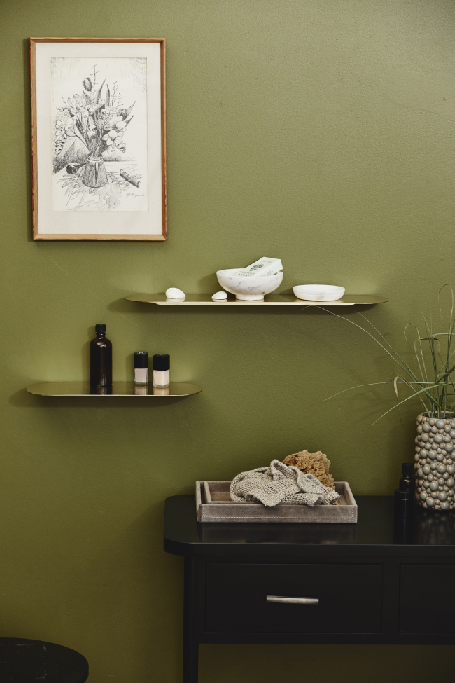 Plank 'FANOE' - Goud