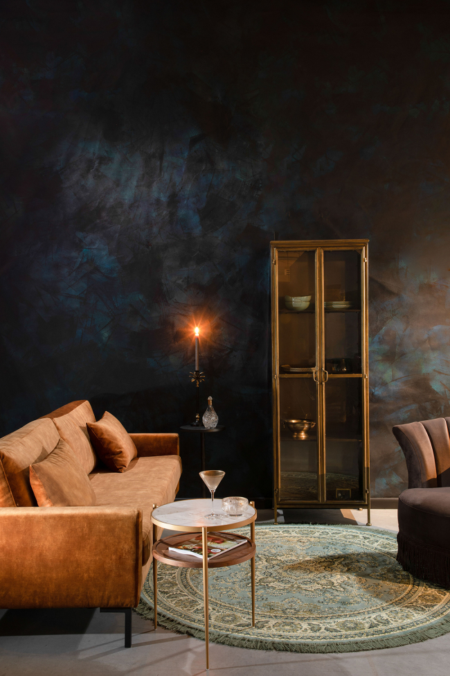 Kast 'Gertlush' -Goud/Zwart