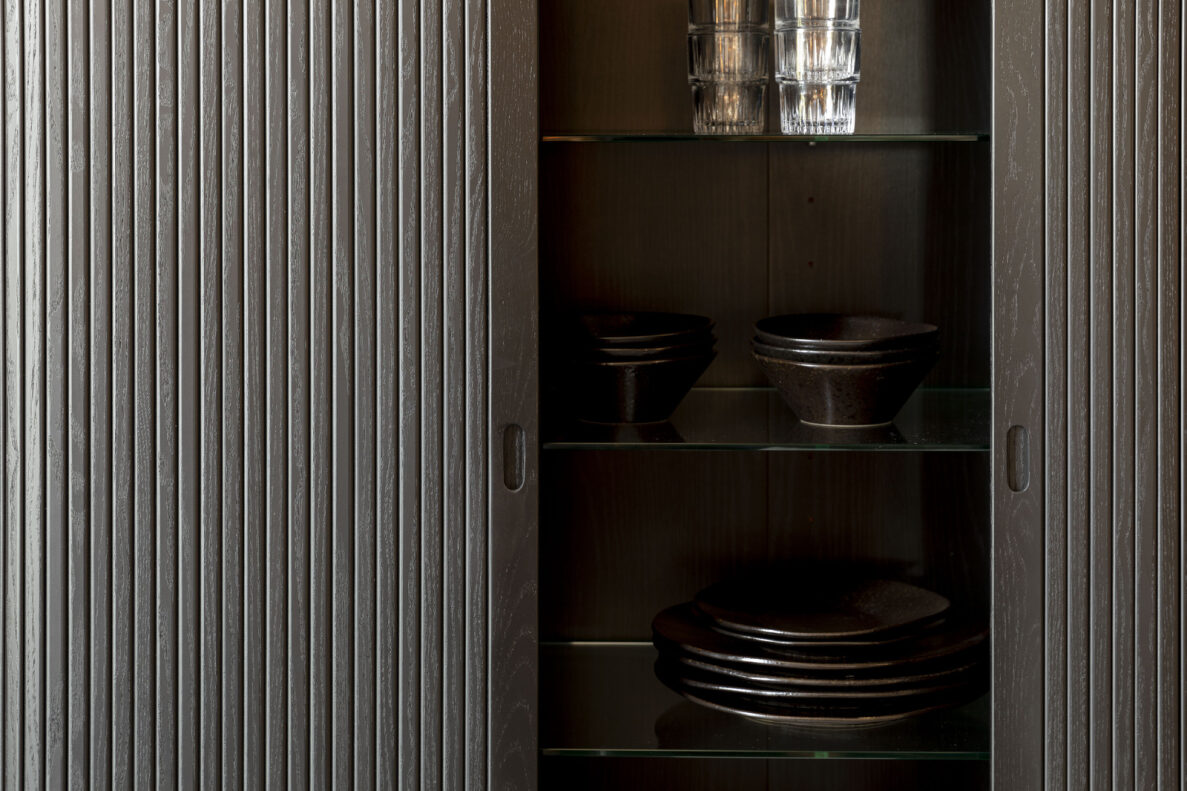 Kast 'Barbier' - Zwart