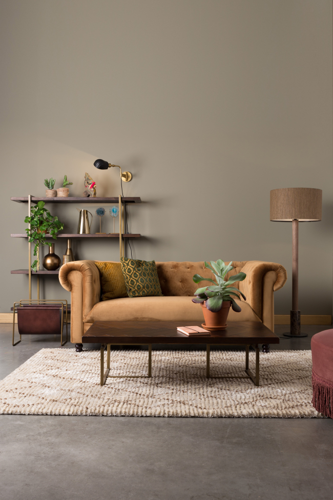 Boekenkast 'Class' - Bruin