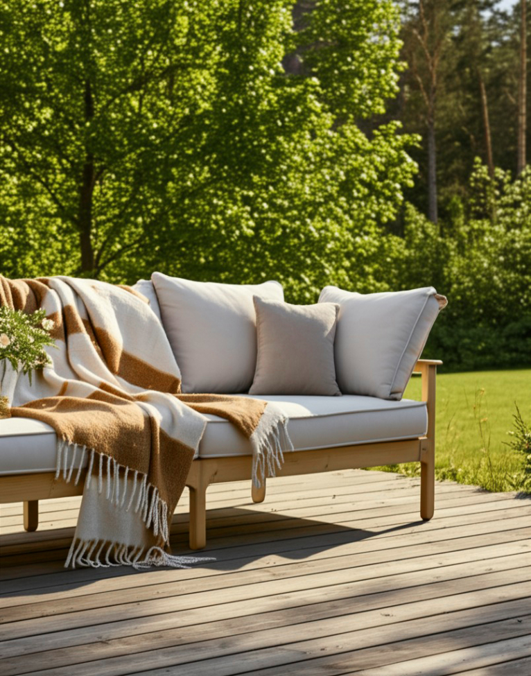 Geruite 'Carrie' 130x170cm - Geel