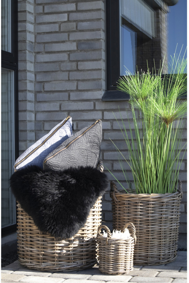 Mand 'Caor' 4-pack - Natuurlijk