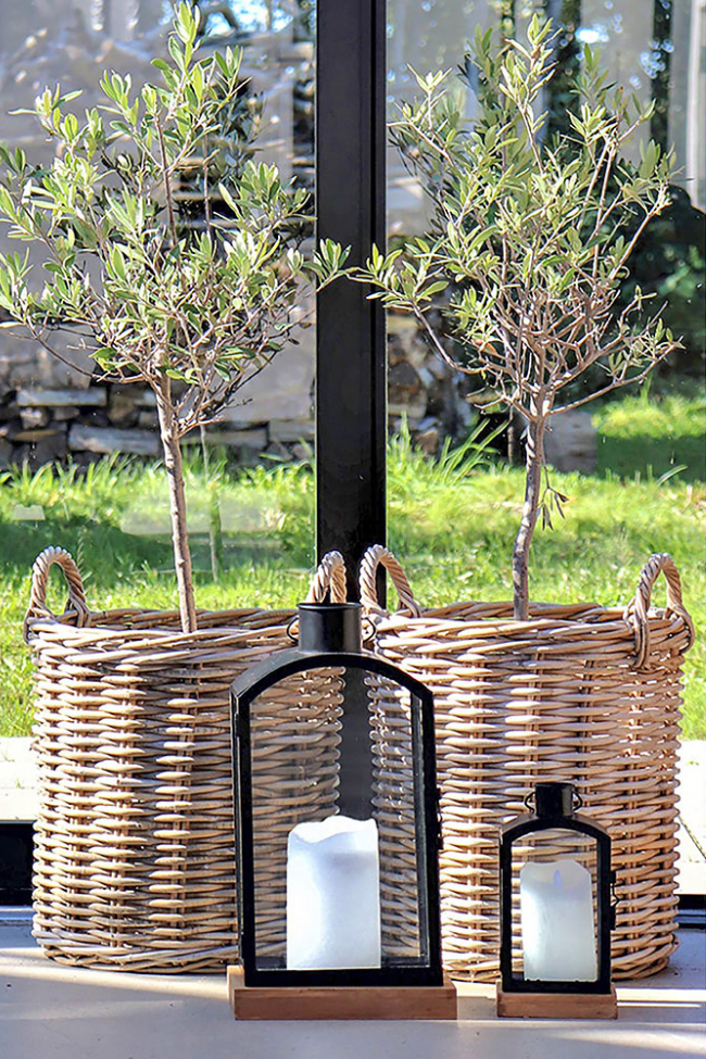 Mand 'Indo' 2-pack - Natuurlijk