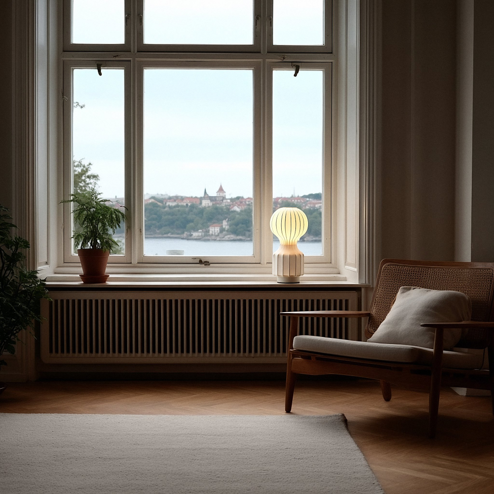 Lamp 'Senigallia' S - Wit/wit