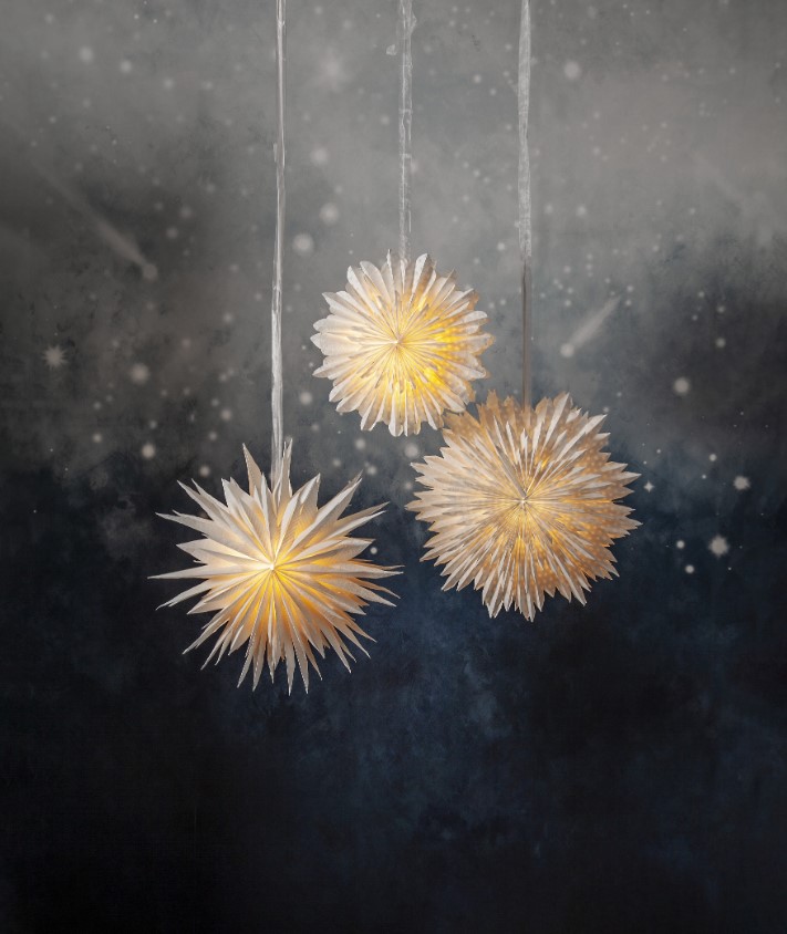 Kerstster 'Cloud' - Wit