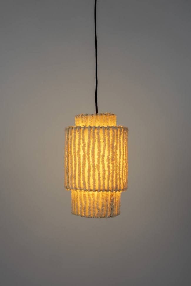 Plafondlamp 'Arjun' Tall - Beige