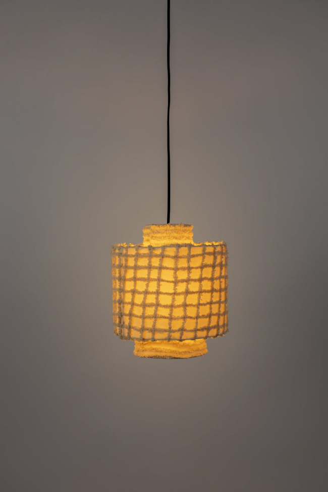 Plafondlamp 'Arjun' Wide - Beige