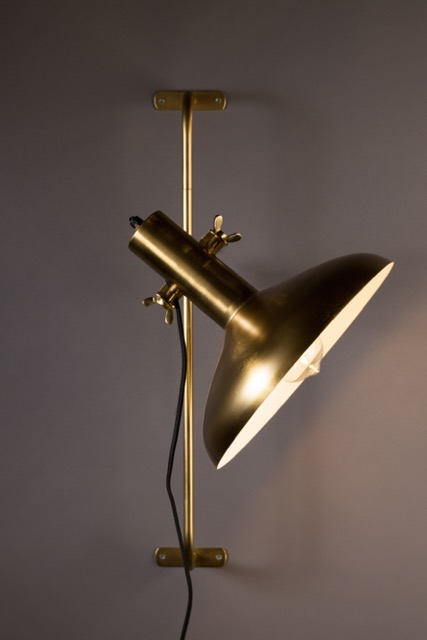 Wandlamp 'Karish' 29x41 - Goud