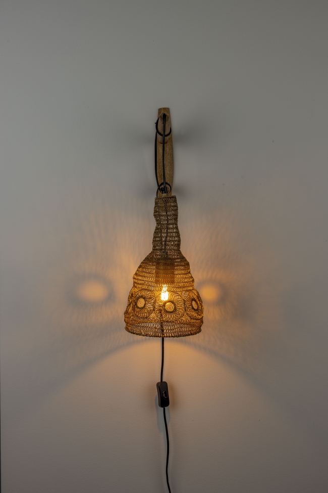 Wandlamp 'Alen' - Goud