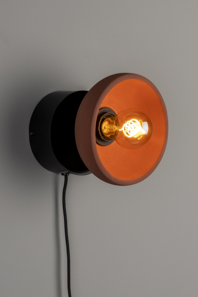 Wandlamp 'Zahra' - Rood