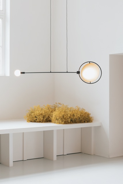 Plafondlamp 'Sirius' 35x133 - Zwart