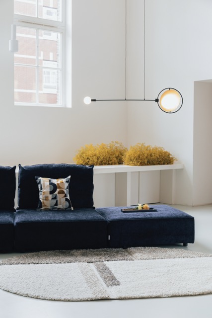 Plafondlamp 'Sirius' 35x133 - Zwart