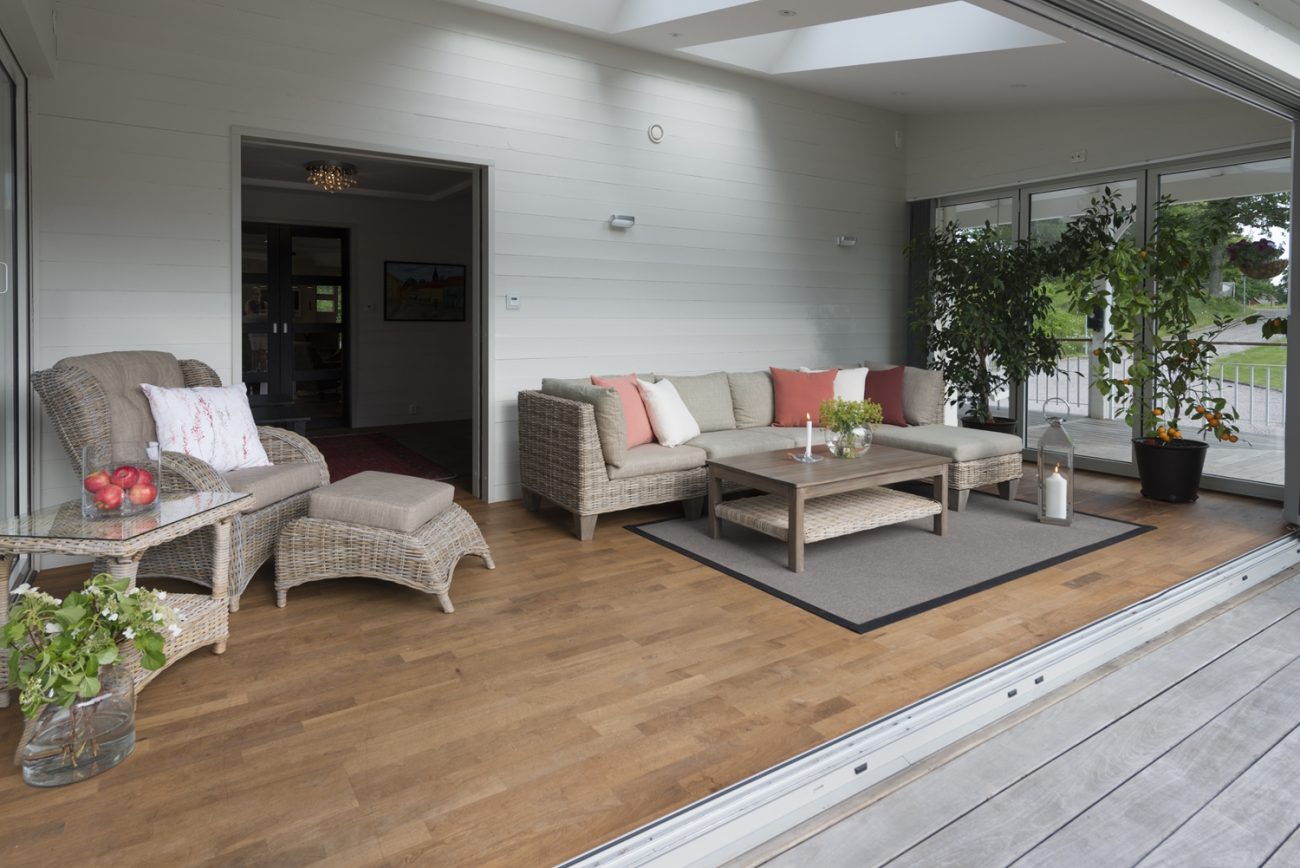 Middenstuk Bank 'Kullen' - Grijs