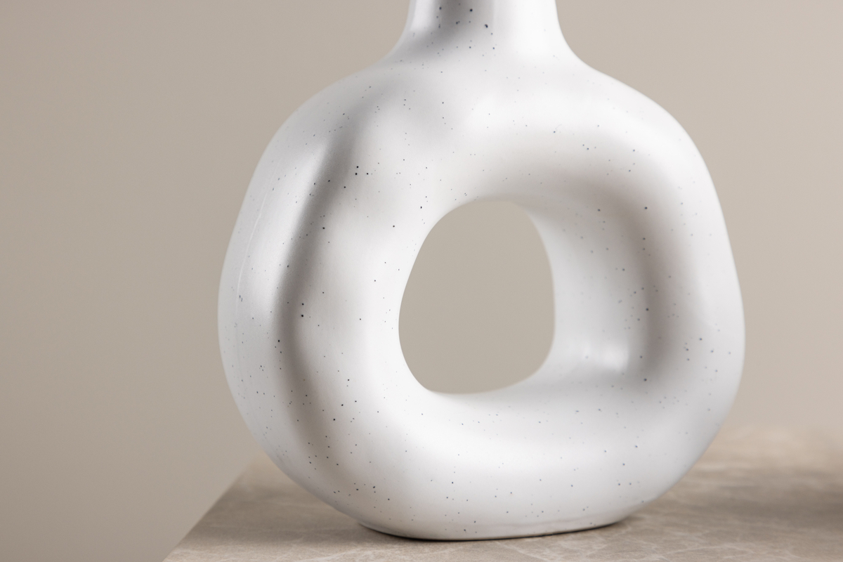 Kaarsenhouder 'Annecy' - Wit