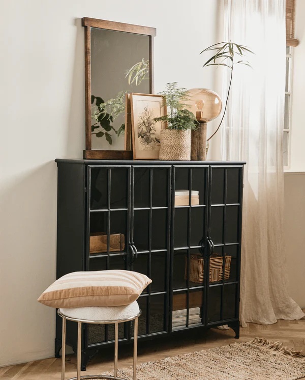 Kast 'Downtown Black' 2 - Zwart