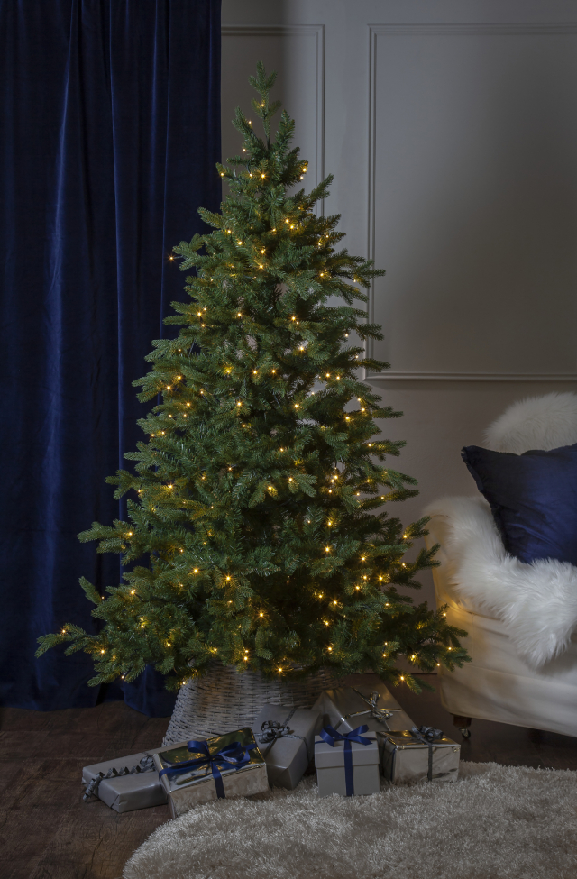 Kerstboom 'Larvik Verlichting' - Groen