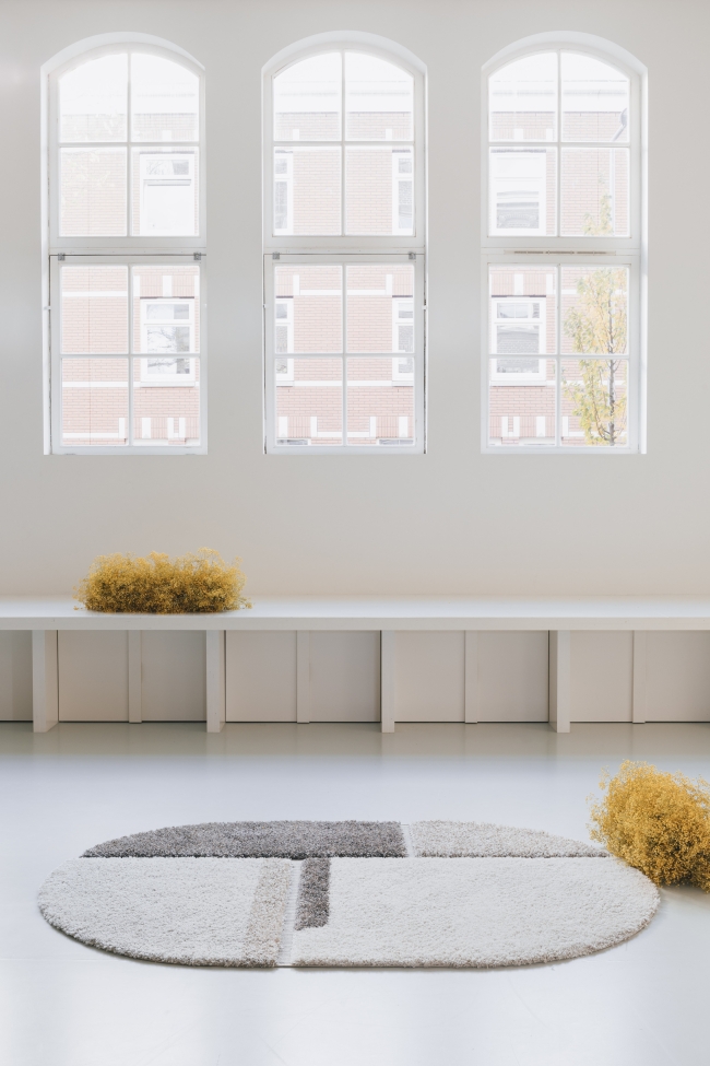 Wollen vloerkleed 'Zest' 200x290cm - Grijs