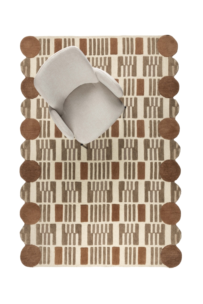 Tapijt 'Mundra' 160x230 cm - Beige