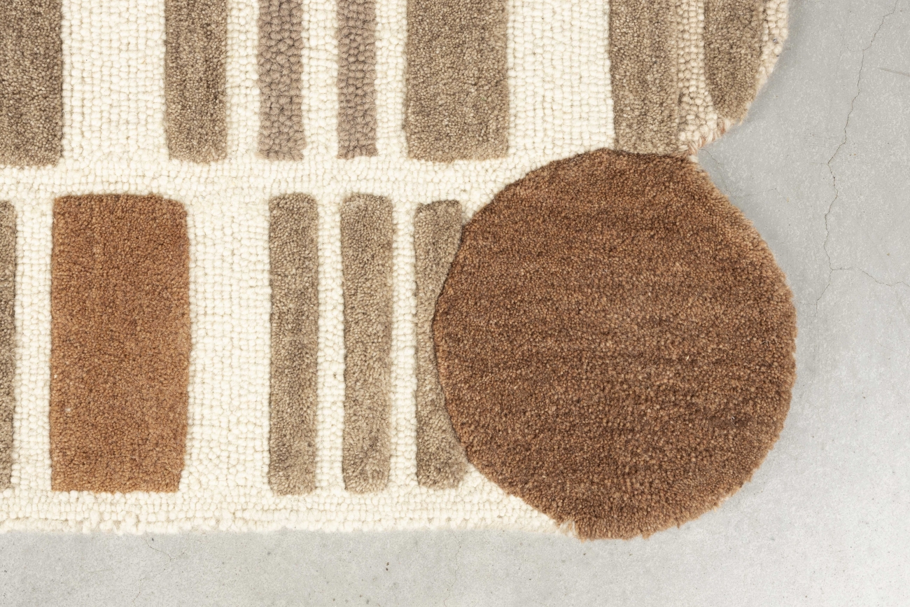 Tapijt 'Mundra' 160x230 cm - Beige