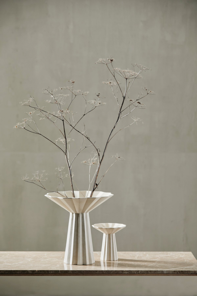 Vaas 'Minu' L - Beige