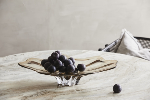 Eettafel 'Erie' Rond 140cm - Wit Marmer