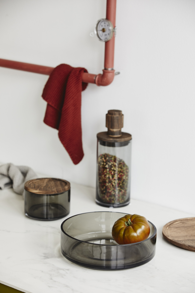 Opberging 'Basil' - Glas