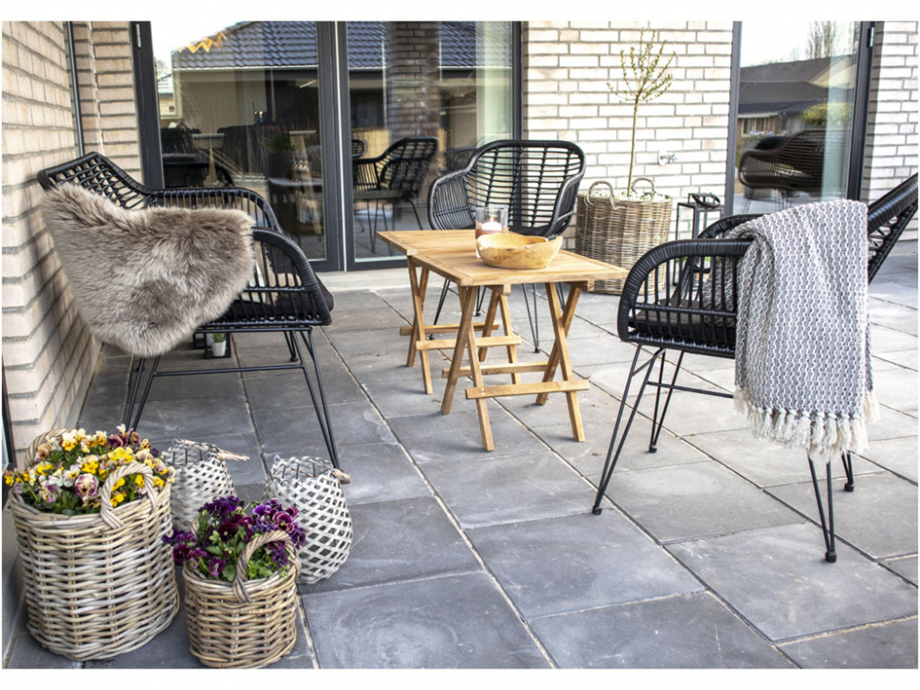 Bank 'Trieste' - Zwart