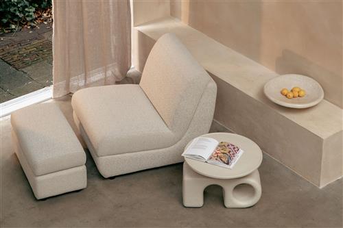 Fauteuil 'Mississippi' - Beige