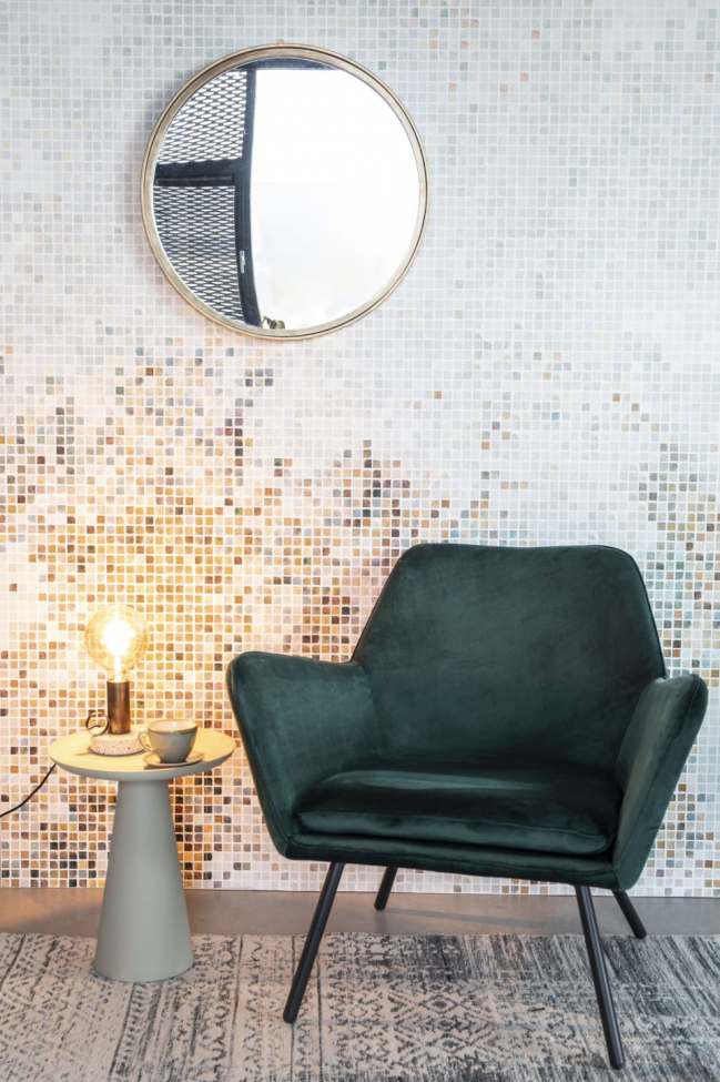 Spiegel 'Matz' - Rond Antiek