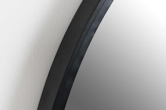 Spiegel 'Matz' L - Ovaal Zwart