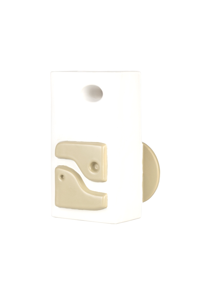 Vaasje 'Bloomer' - Beige