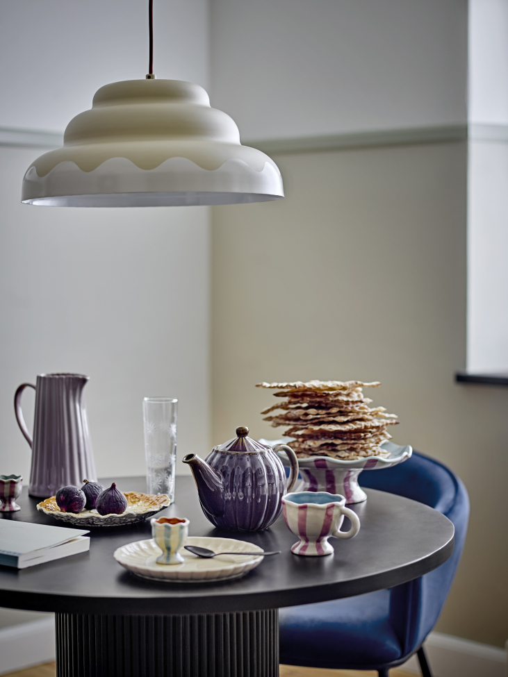 Plafondlamp 'Lacya' 40cm Rond - Natuur