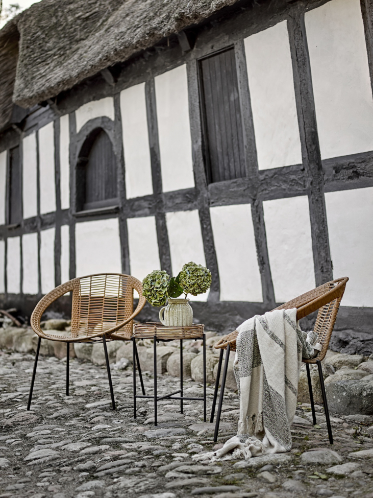 Loungeset 'Dudine' - naturel/rotan