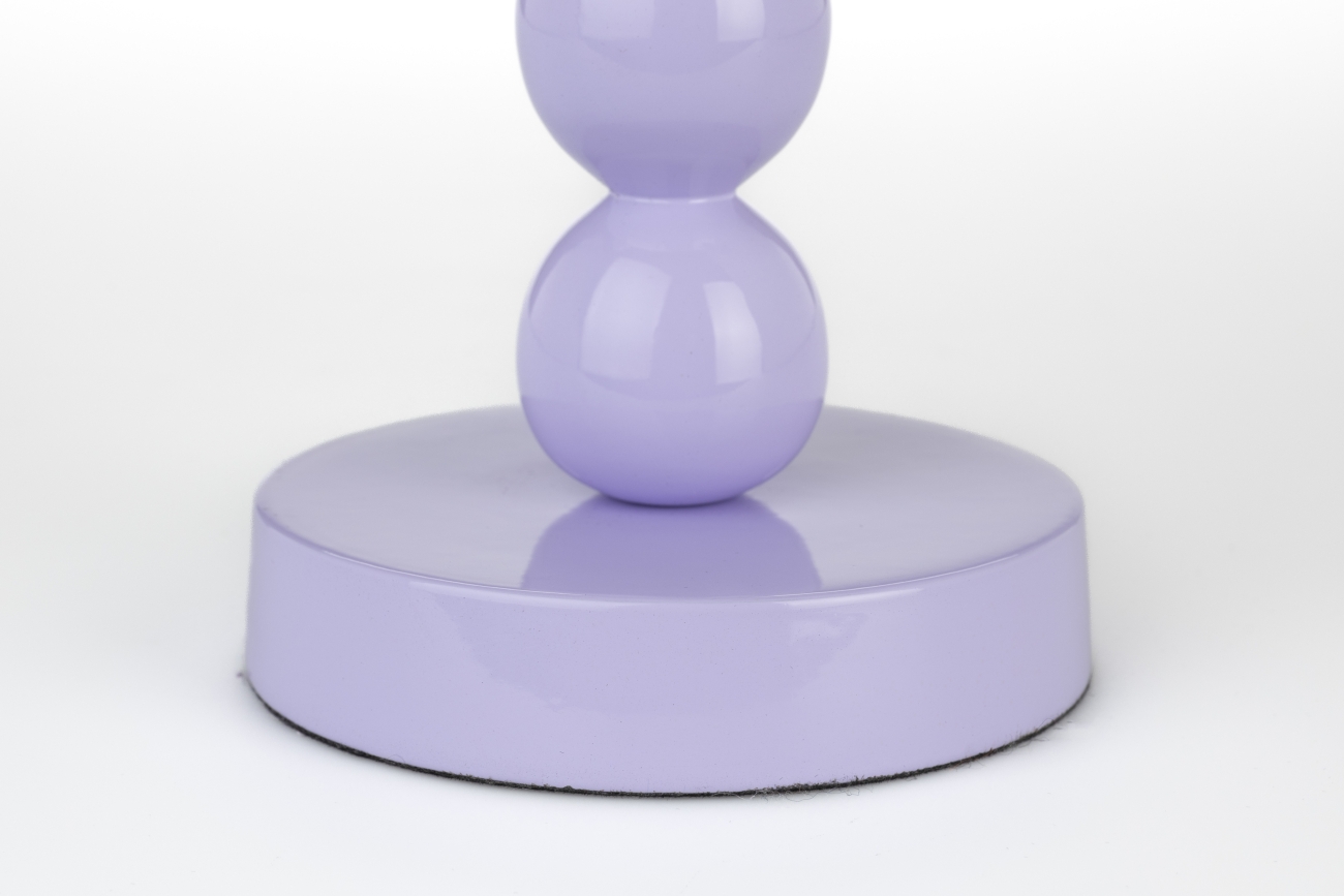 Kaarsenhouder 'Bubbles' - Paars 2