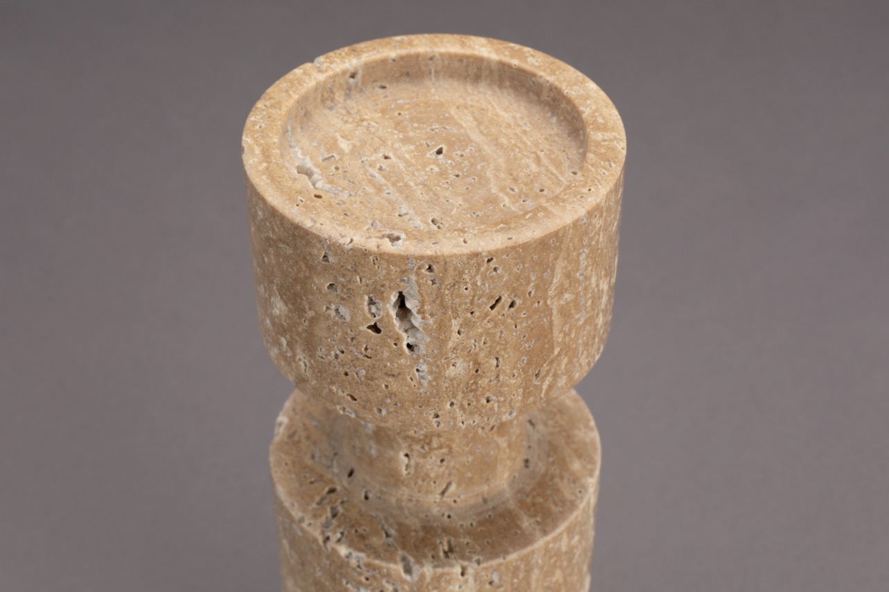 Kaarsenhouder 'Paros' - Terrazzo