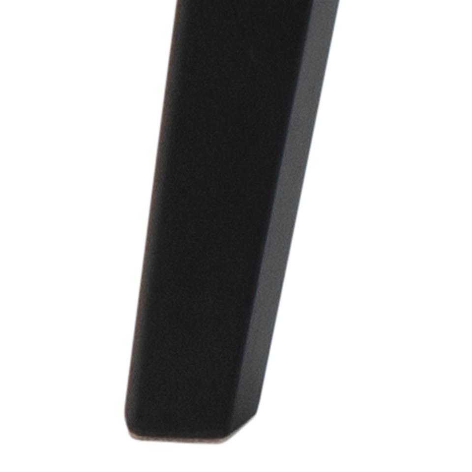 Eettafel 'Ärsjö' Rond 105cm - Zwart/Natuurlijk