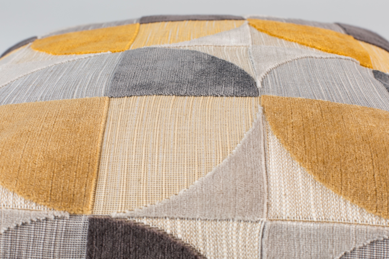 Kussenhoes 'Club' - Geel