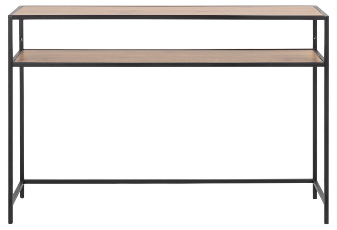 Bijzettafel 'Hydra' 120cm - Natuur/Zwart