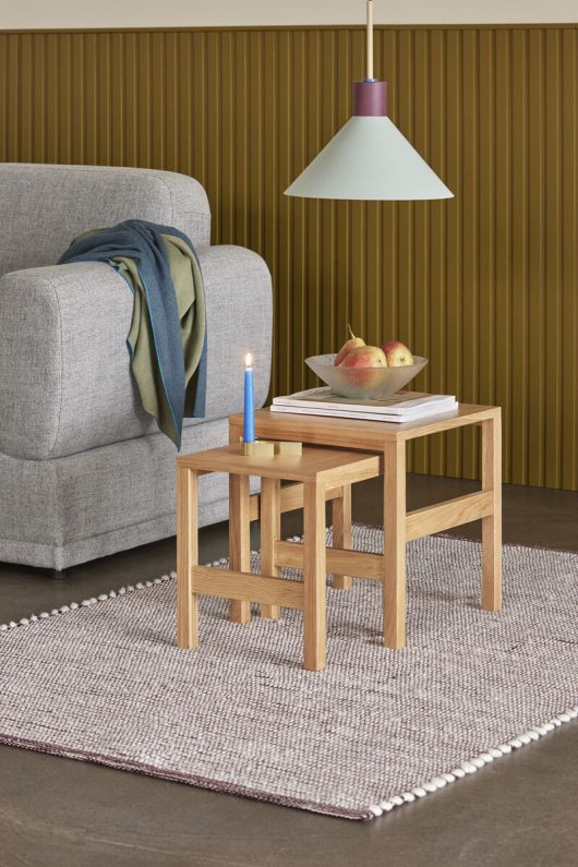 Bijzettafel 'Puzzel' 2 delen - Natuur