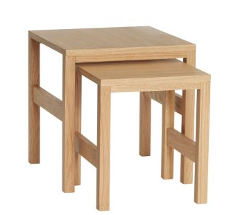 Bijzettafel 'Puzzel' 2 delen - Natuur