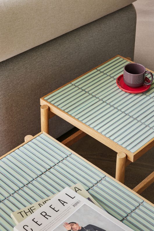 Bijzettafel 'Tile' - Mint