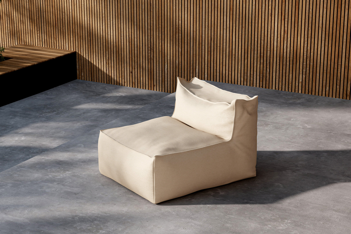 Loungefauteuil 'Rambo' - Cream Beige