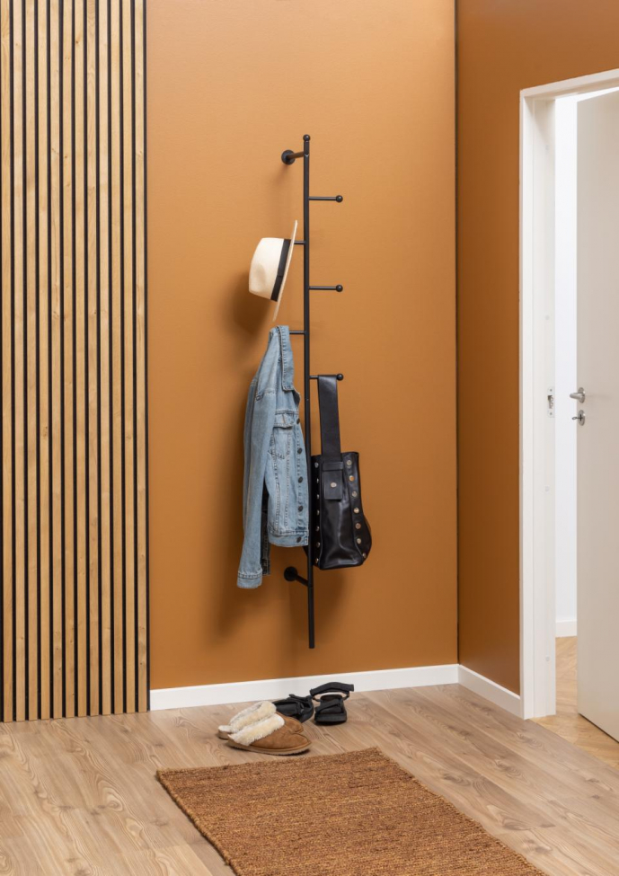 Kledinghanger 'Ljusdal' 24cm - Zwart