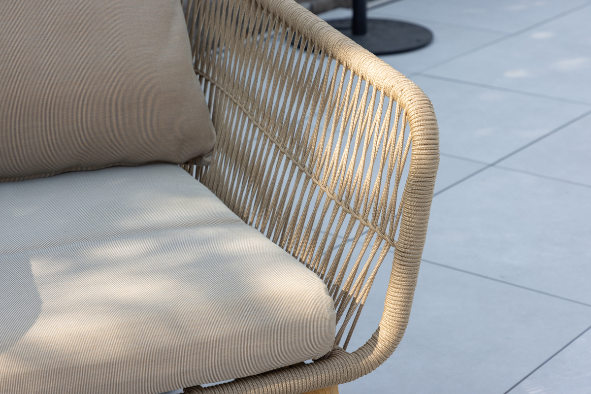 'Chania' loungeset - beige/natuurlijk